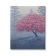 thumbnail image 1 of Stupell Spring Cherry Blossom Foggy Path Landscape Photography Gallery Wrapped Canvas Print Wall Art, 1 of 5