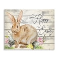 thumbnail image 1 of Spring Floral Happy Easter Bunny Canvas Art, 20 x 16, By Nicole DeCamp, 1 of 6