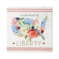 thumbnail image 1 of Stupell Sweet Land Of Liberty Floral USA Holiday Painting Gallery Wrapped Canvas Print Wall Art, 1 of 7