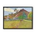 thumbnail image 1 of Stupell Tahitian Landscape Gauguin Painting Landscape Painting Black Framed Art Print Wall Art, 1 of 7