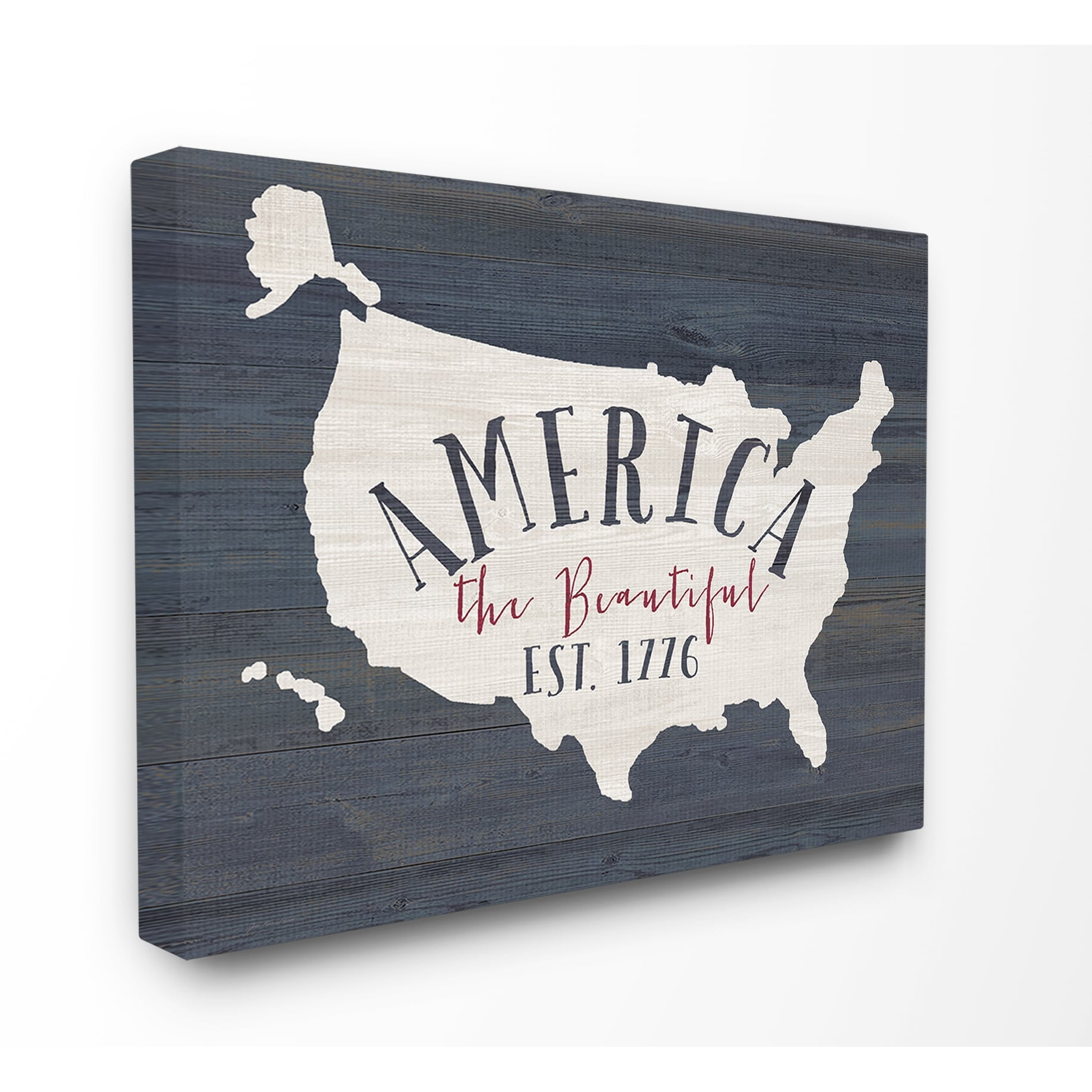 Stupell The Beautiful Canvas Wall Art 24 x 30