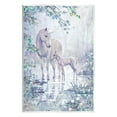 thumbnail image 1 of Stupell Unicorn Magical Forest Meadow Fairy Tales & Fantasy Painting Wall Plaque Unframed Art Print Wall Art, 1 of 6