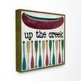 thumbnail image 1 of Stupell Up The Creek Canoe Paddles Canvas Wall Art 24 x 24, 1 of 5