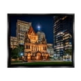 thumbnail image 1 of Stupell Urban Cityscape Architecture Buildings Landscape Photography Black Floater Framed Art Print Wall Art, 1 of 6