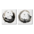 thumbnail image 1 of Stupell Urban Infinity Abstract Circles Painting Abstract Painting Gallery Wrapped Canvas Print Wall Art, Set of 2, 1 of 7