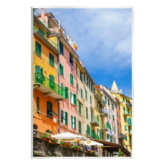 Stupell Urban Neighborhood Architecture Buildings Town & City Photography Wall Plaque Unframed Art Print Wall Art