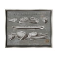 thumbnail image 1 of Stupell Various Boats Watercraft Vessels Transportation Painting Gray Floater Framed Art Print Wall Art, 1 of 9