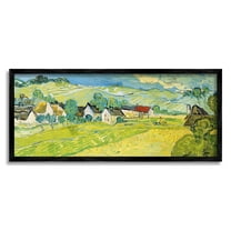 Stupell Vue Ensoleille Van Gogh Classic Landscape Painting Black Framed Art Print Wall Art
