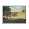 thumbnail image 1 of Stupell Warm Afternoon Winslow Homer Classic Landscape Painting Gray Framed Art Print Wall Art, 1 of 7