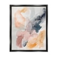 thumbnail image 1 of Stupell Watercolor Pastiche Muted Abstract Abstract Painting Black Floater Framed Art Print Wall Art, 1 of 9