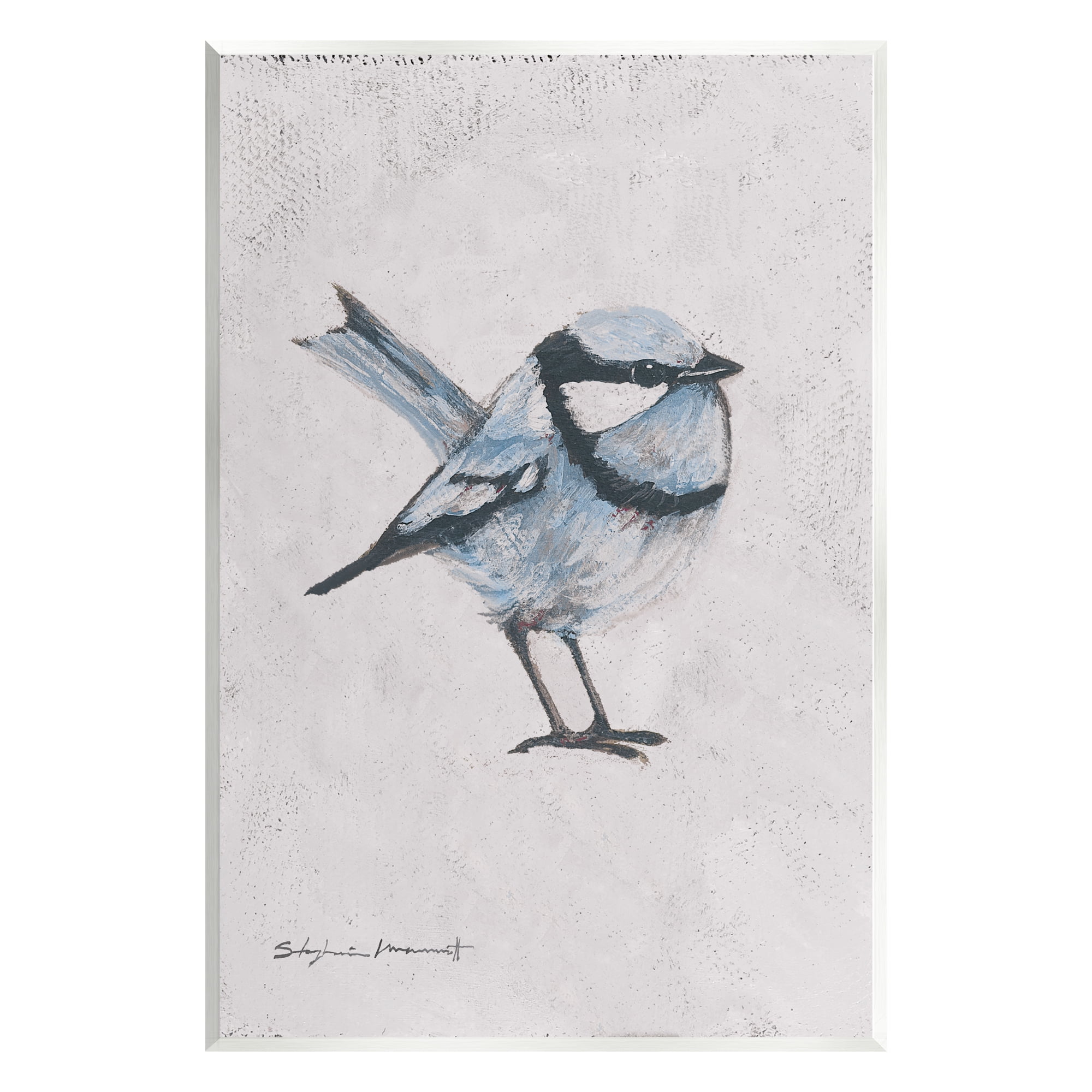 Stupell Wren Bird Animal Painting Animals & Insects Painting Wall Plaque Unframed Art Print Wall Art