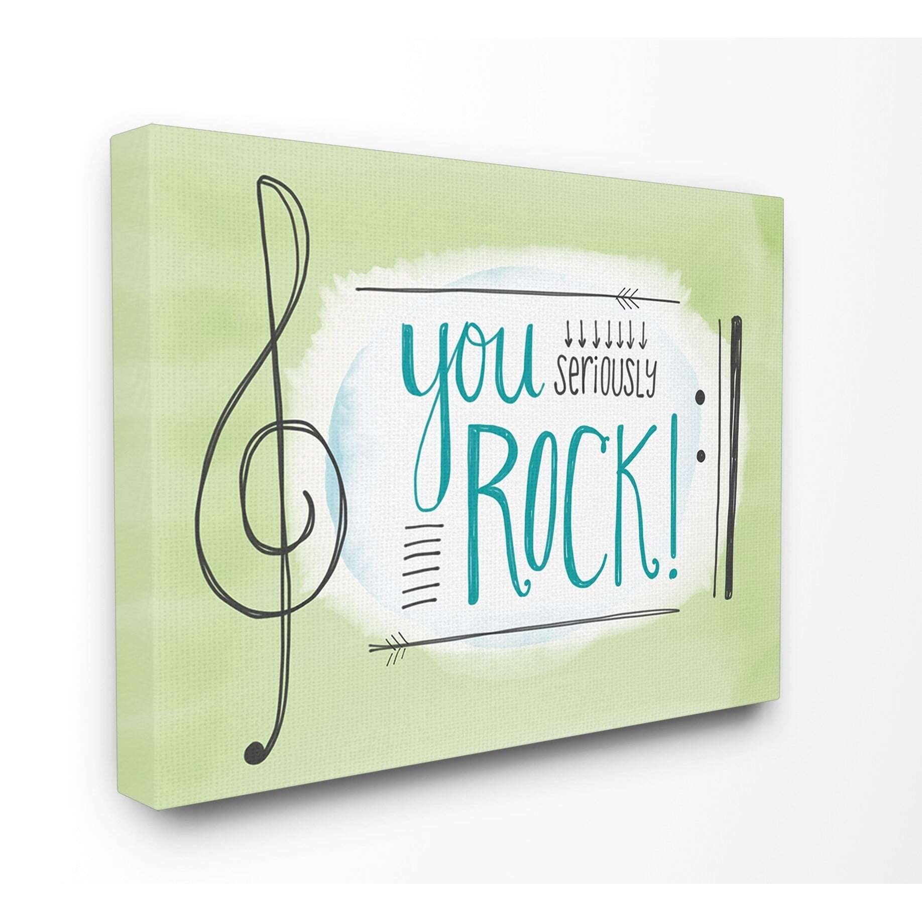 Stupell You Seriously Rock Canvas Wall Art 16 x 20