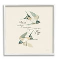 thumbnail image 1 of Stupell Your Wings Already Exist Flying Birds Animals & Insects Painting White Framed Art Print Wall Art, 1 of 7