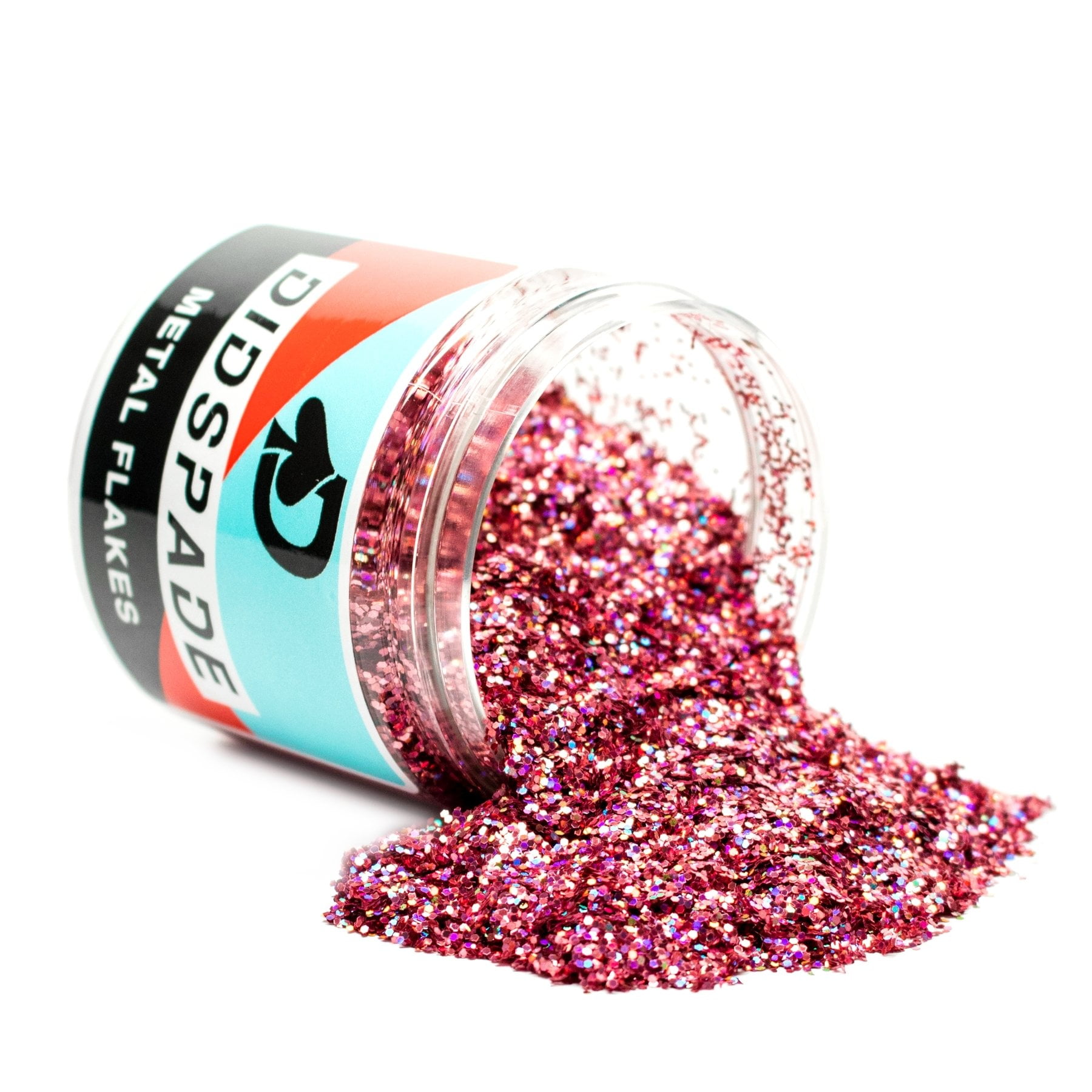Stupid Cupid 0.025 Holographic Metal Flake - Pink Rainbow