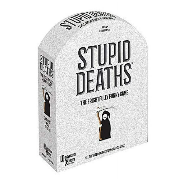 University Games Stupid Deaths Board Game