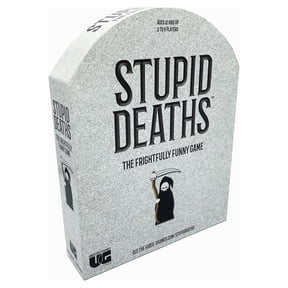 Stupid Deaths Party Game from University Games, 2 to 6 Players Ages 12 and Up