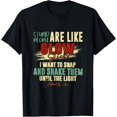 thumbnail image 1 of Stupid People Are Like Glow Sticks Funny Quotes T-Shirt, 1 of 4