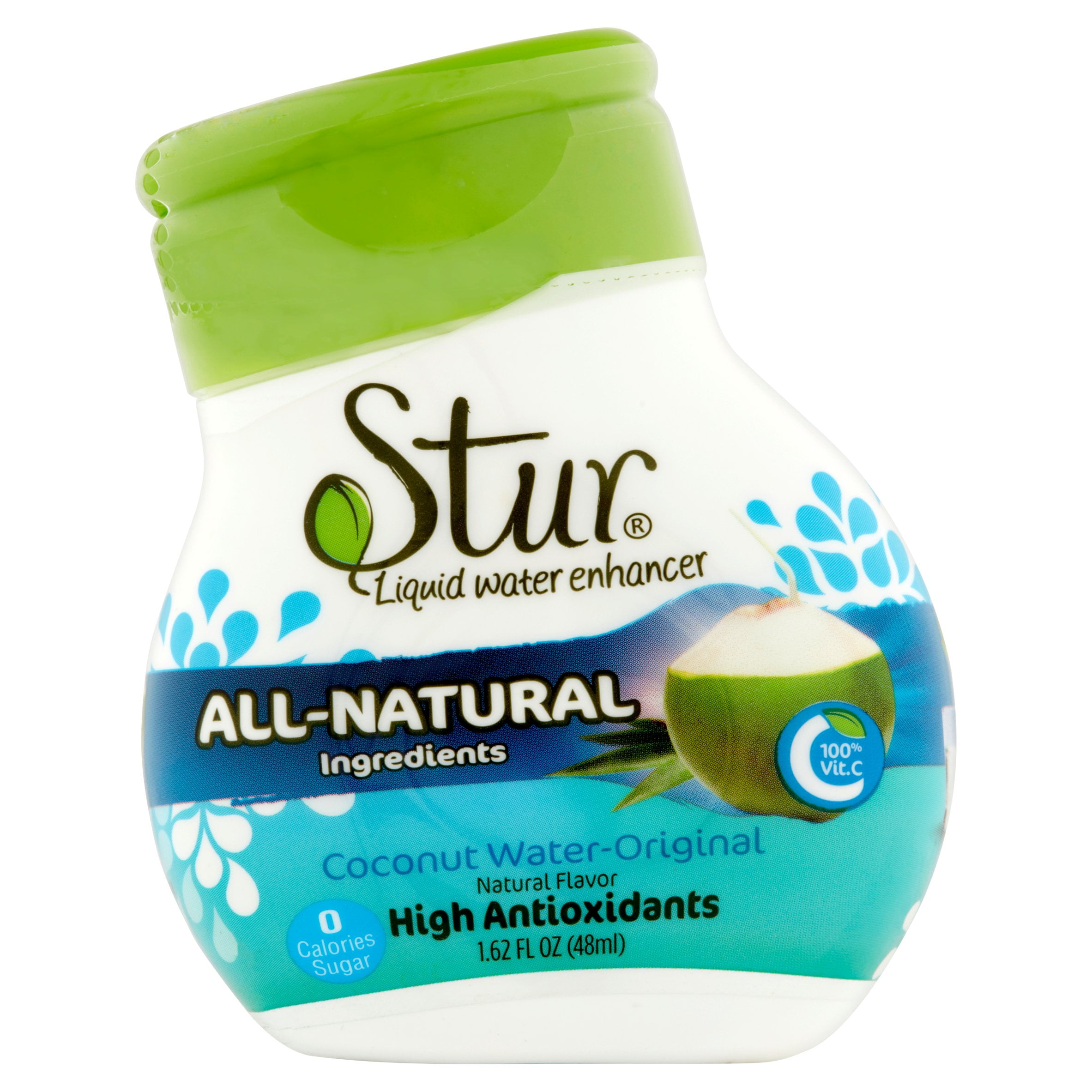 Stur Coconut WaterOriginal Liquid Water Enhancer, 1.62 fl oz, 6 pack