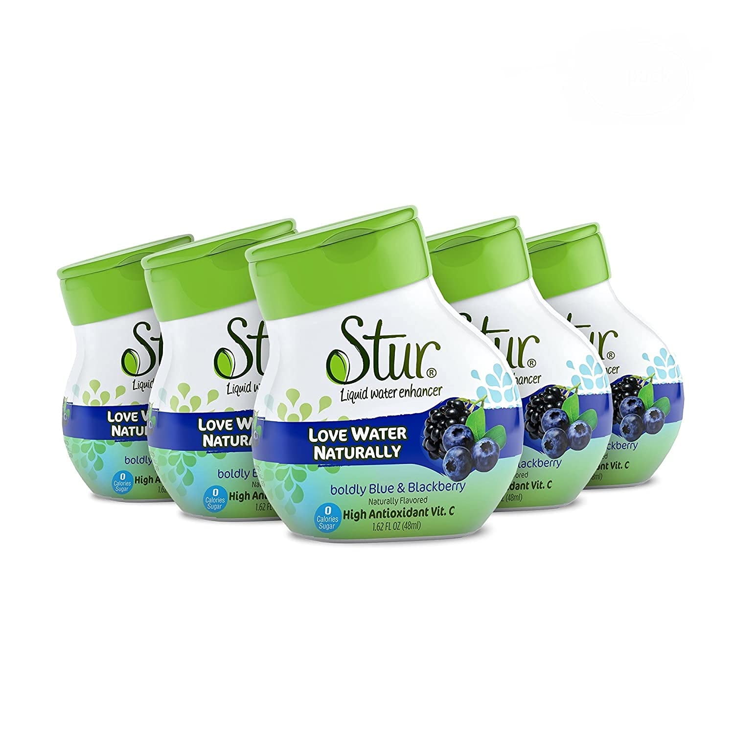 Stur Drinks Blue & Blackberry Natural Water Enhancer Liquid Drink Mix