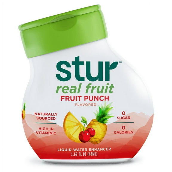 Stur Drinks Fruit Punch Liquid Water Enhancer 1.62 fl oz (Pack of 2)