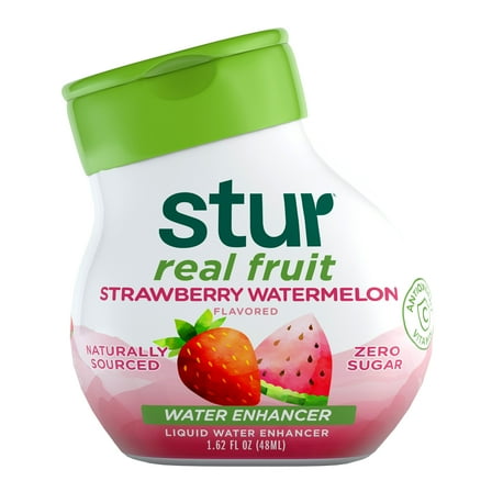 Stur Strawberry Watermelon Drink Mix, Liquid Water Enhancer, Sugar-Free, 1.62oz