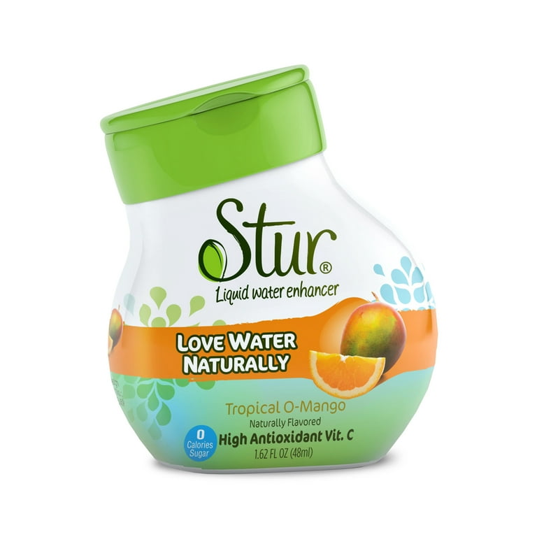 Stur Orange Mango Liquid Water Enhancer - Case of 6 - 1.62 FZ