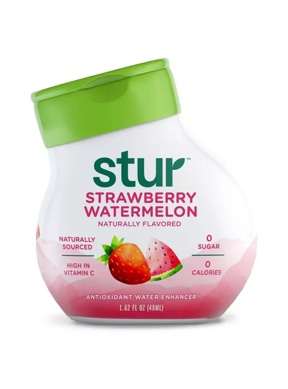 Stur Strawberry Watermelon Liquid Water Enhancer - 1.62 fl oz (2 pack)