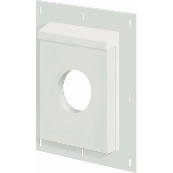 Builders Product - Builders Edge SturdiMount Standard Mounting Block - Single Pack — Residential Use, Standard Application