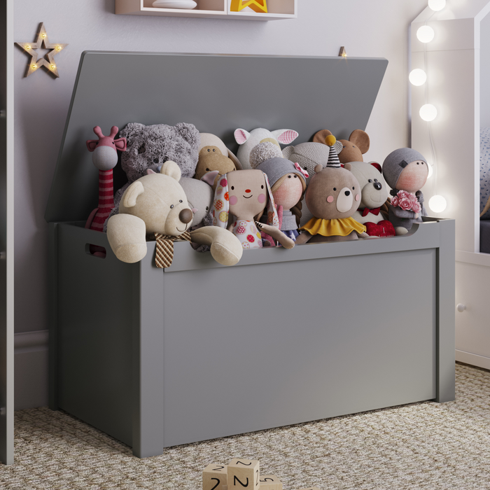 Sturdis Kids Classic Gray Toy Box