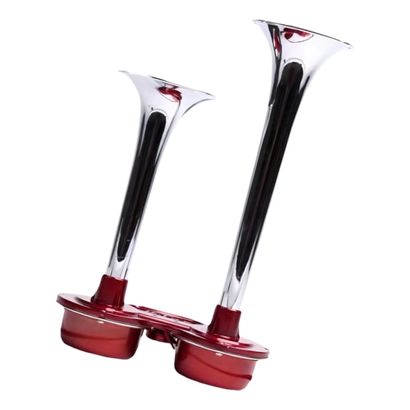 Sturdy 150dB Electric Air Horn For Vehicles Metal Construction Simple Installation Fits Multiple Automobiles
