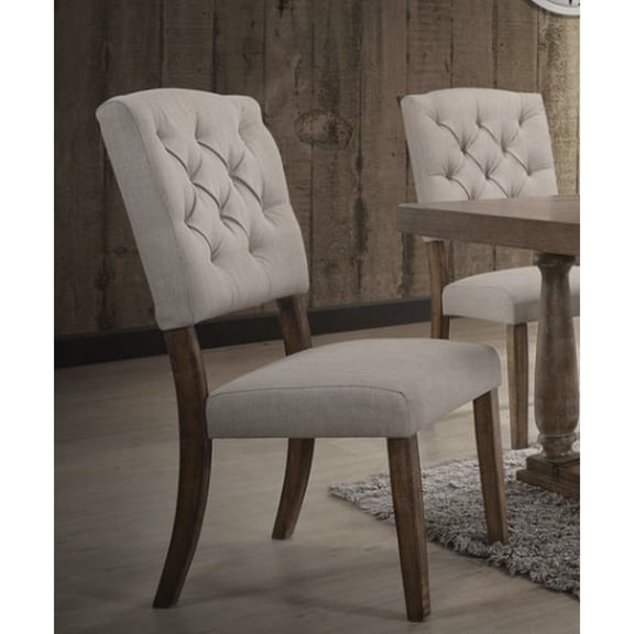 Sturdy 2-Inch Wooden Legs / Busy Kitchens / Stable Side Chair Option