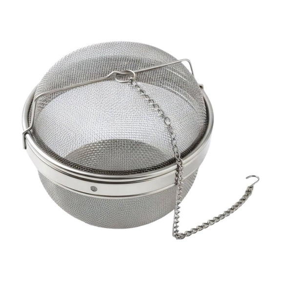 Sturdy 304 Nonrust Steel Tea Strainer Basket Offices Travel Tea Infuser For Brewing Teas Plant And Cooking Ingredient