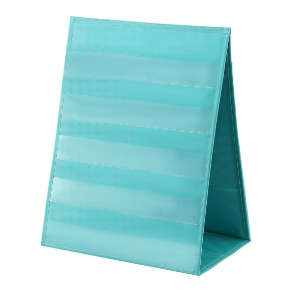 Sturdy 600D Polyester Desktop Display Board For Vocabulary Cards Math Formulas And Daily Schedules With Foldable Design