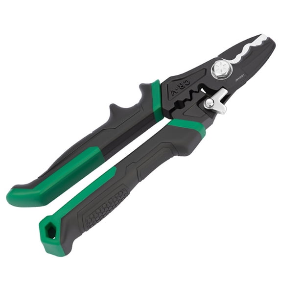 Sturdy 8Inch Electrical Wire Cutter Stripper Tool Integrated Crimping Function For High Tasks