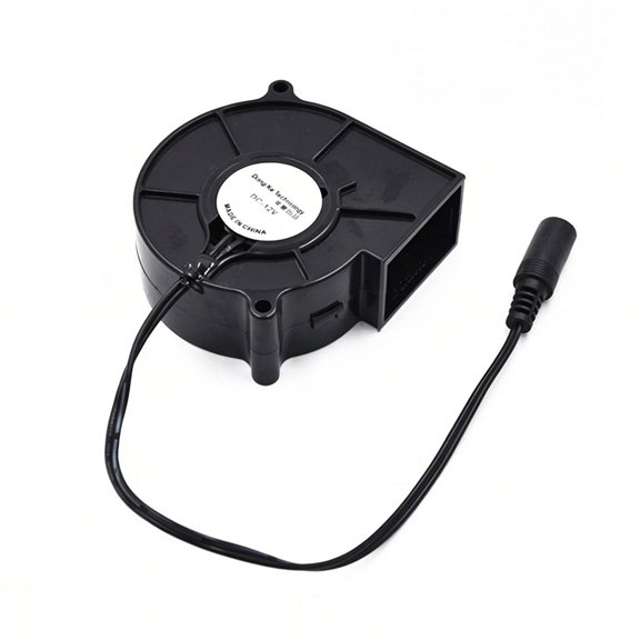 Sturdy ABS 12V Cooling Fan For Computers And Gaming Gear Smooth Function