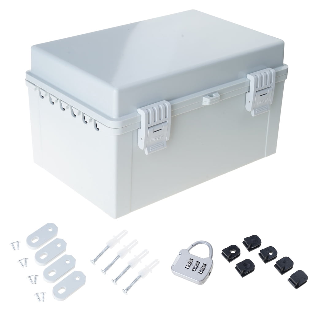 Sturdy ABS Outdoor Junctions Box Convenient for Home and Professional Use