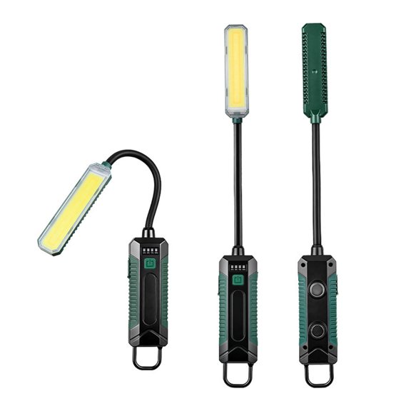 Sturdy ABS Portable Rotating Flashlight For Mechanics And Home Use