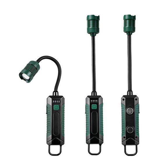 Sturdy ABS Portable Rotating Flashlight For Mechanics And Home Use