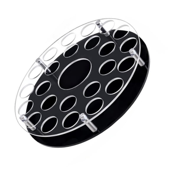 AOOOWER Multipurpose Acrylic Serving Tray for 25 Glasses and Wine Bottles