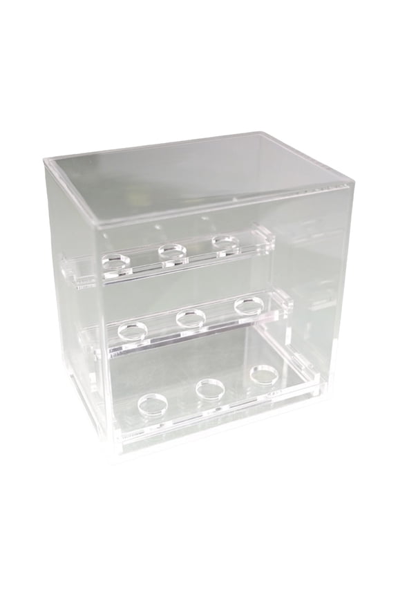 Sturdy Acrylic Display Unit Storage Holder Designed For Gems And Mineral Lovers
