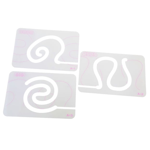 Sturdy Acrylic Facials Feature Ruler with Easy Reading Marking for Cosmetic