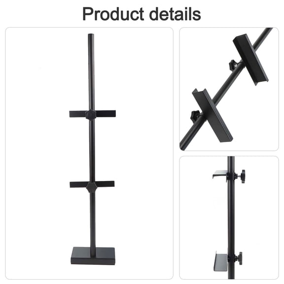 Sturdy Adjustable Display Stand for Pictures Metal Easel for Art Presentations
