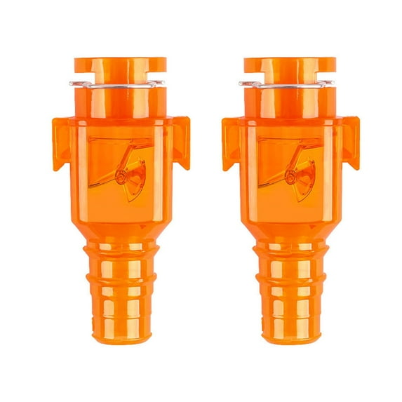 Sturdy Air Conditioning Drainage Valves Backflow PVC Stainless Steel Texture Suitable for Cooling Systems