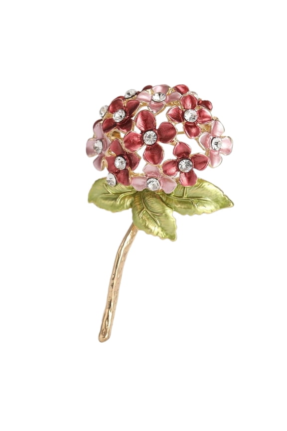Sturdy Alloy Flower Brooch Lapel Pin Charm For Women Seeking Fashion And Detail