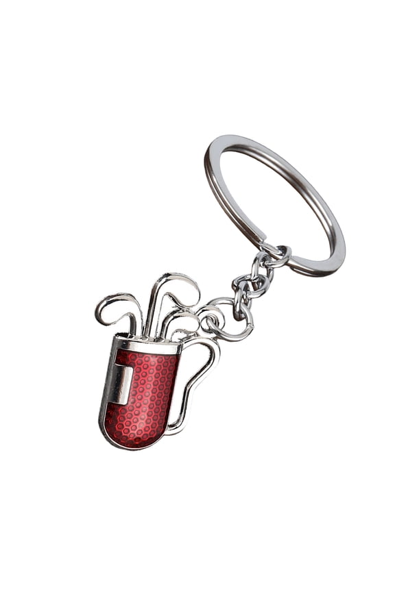 Sturdy Alloy Golf Accessory Keychain With Fine Detail Suitable For Men And Women