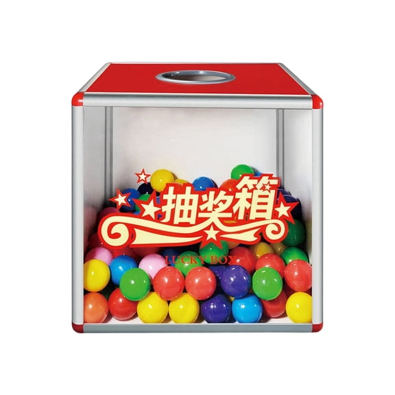 Sturdy Aluminum Alloy Prize Box With 200 Multicolored For Parties Event And Festival Celebration