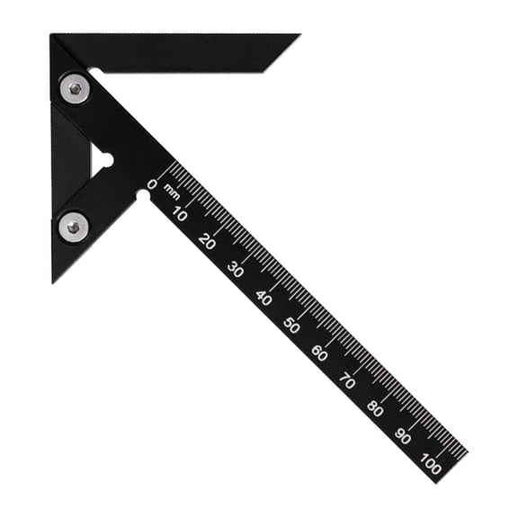 Sturdy Aluminum Alloy Straight Edges Rulers Portable Drafting Rulers Perfect For Architects Engineers And Hobbyists