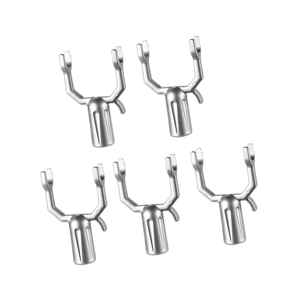 Sturdy Aluminum Clothes Hanger Hook Accessory Universals Adapter Designs for Various Garment Poles