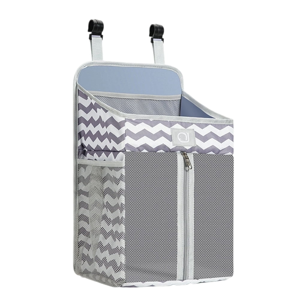Sturdy Baby Nursery Organizers Hanging Storage Bag for Diapers Wipes Bottles
