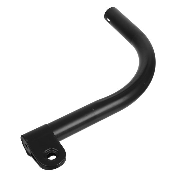 Sturdy Black Electric Fan Wall Bracket with Flexible Curved Rod for Industrial Use